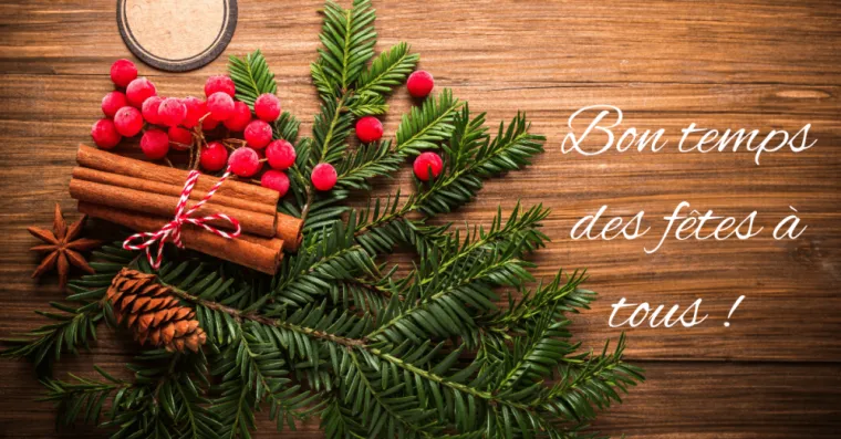 Image bonnes fêtes de fin d'année